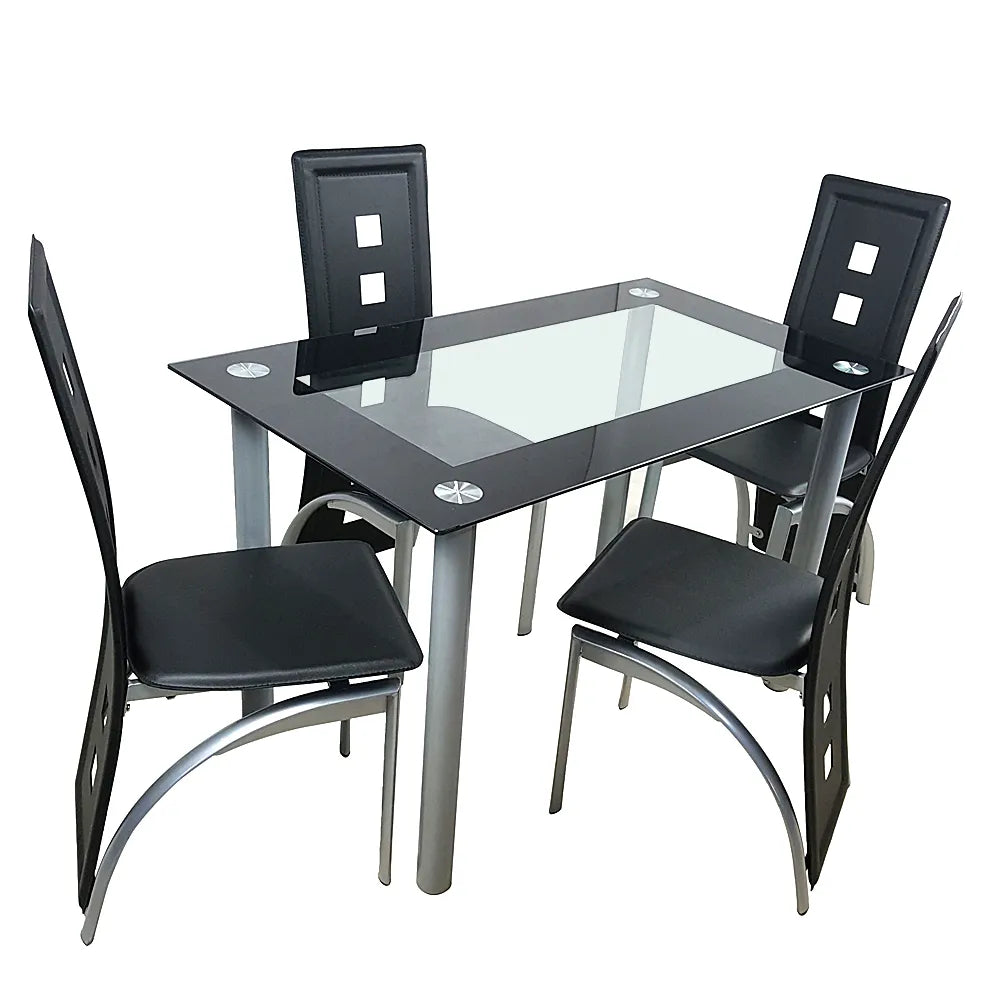 Tempered Glass Dining Set