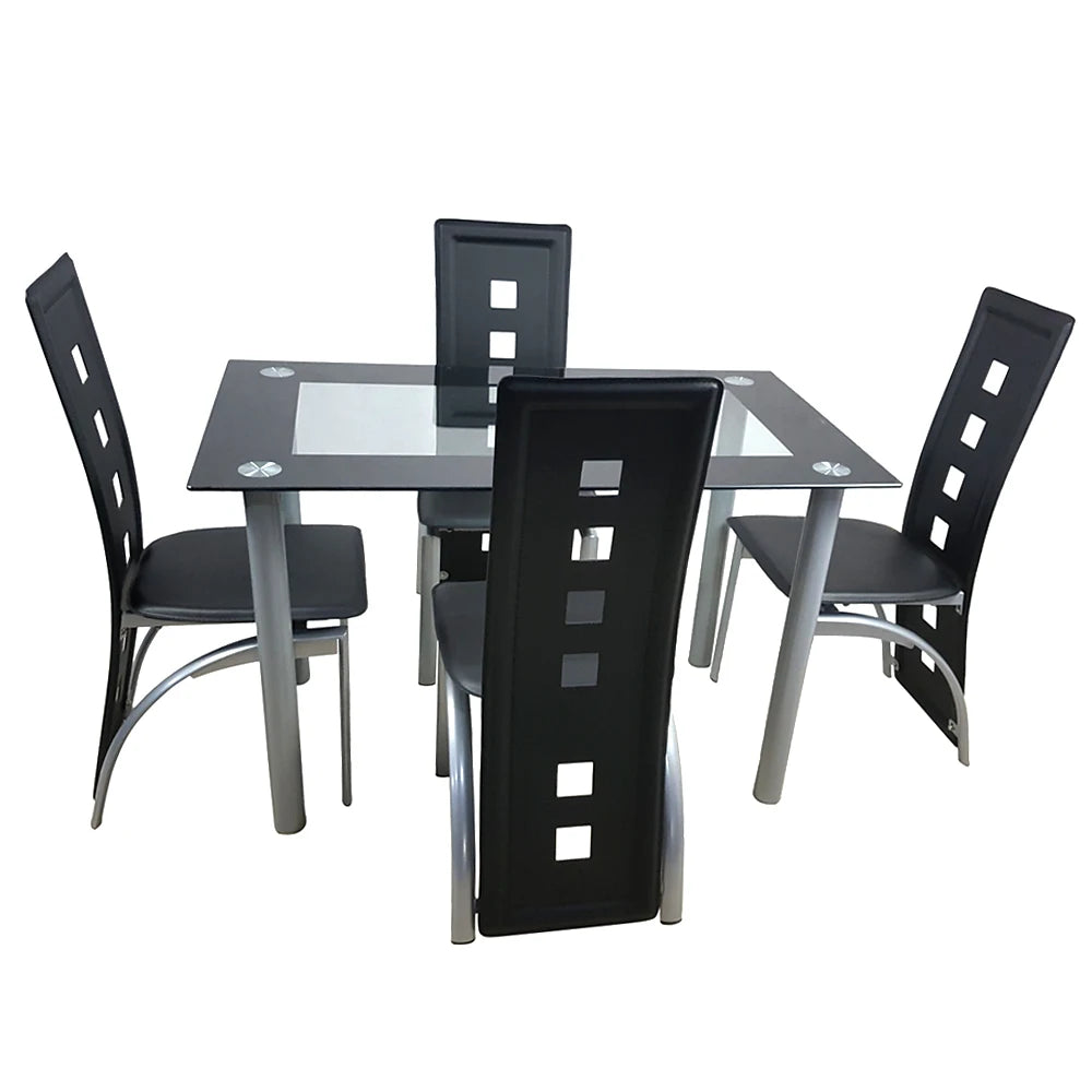 Tempered Glass Dining Set