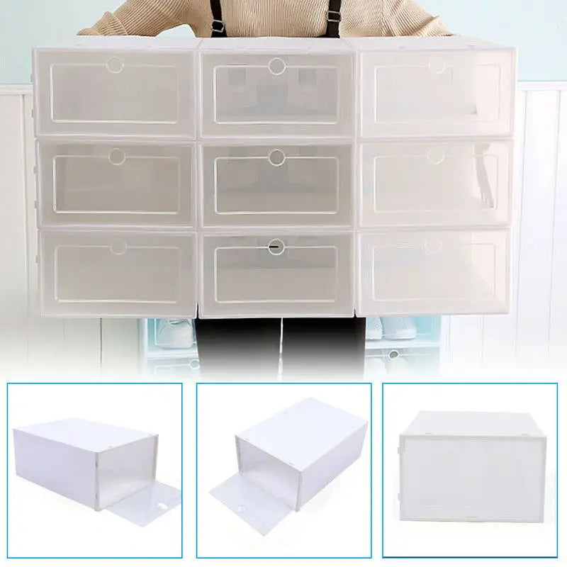 Folding Plastic Shoe Box