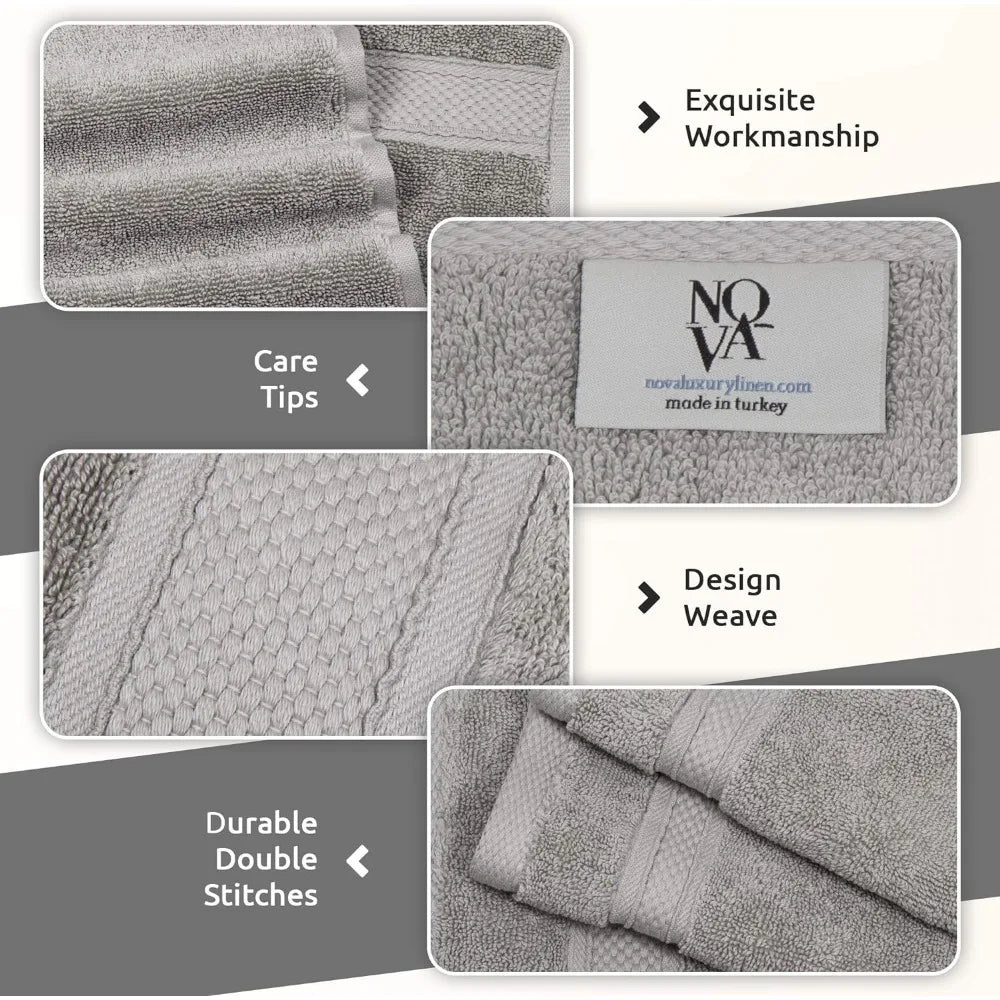 Hotel Quality 6pc Turkish Towel Set