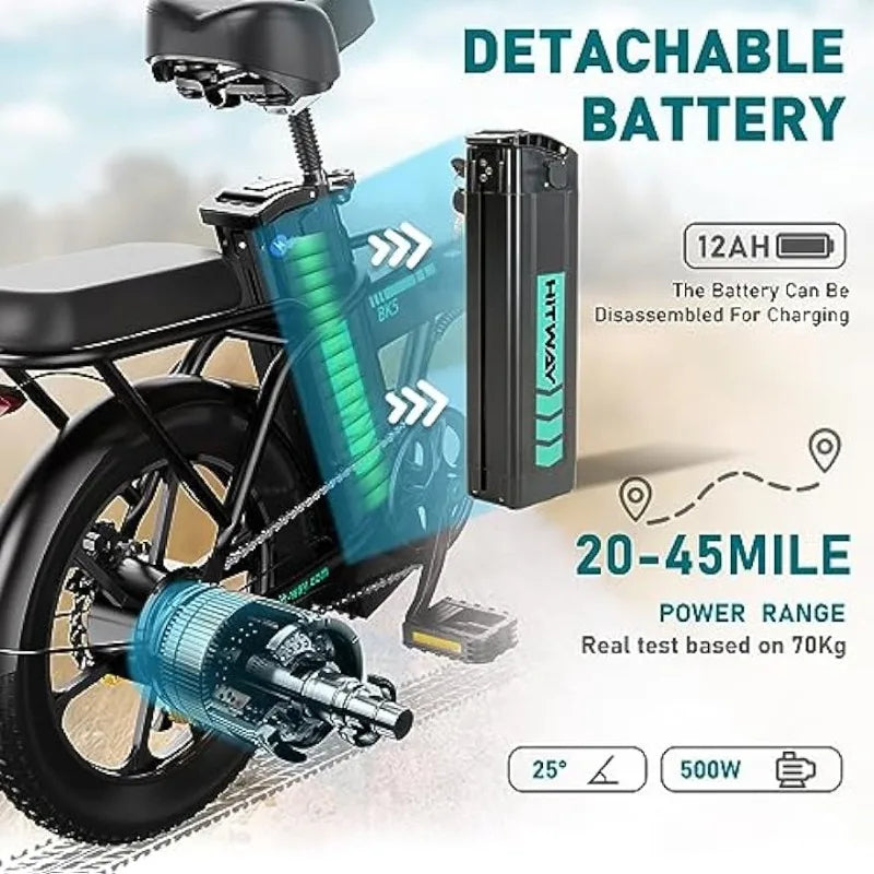 Folding Electric Bike for Adults