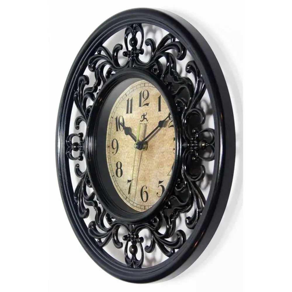 Round Ornate Wall Clock