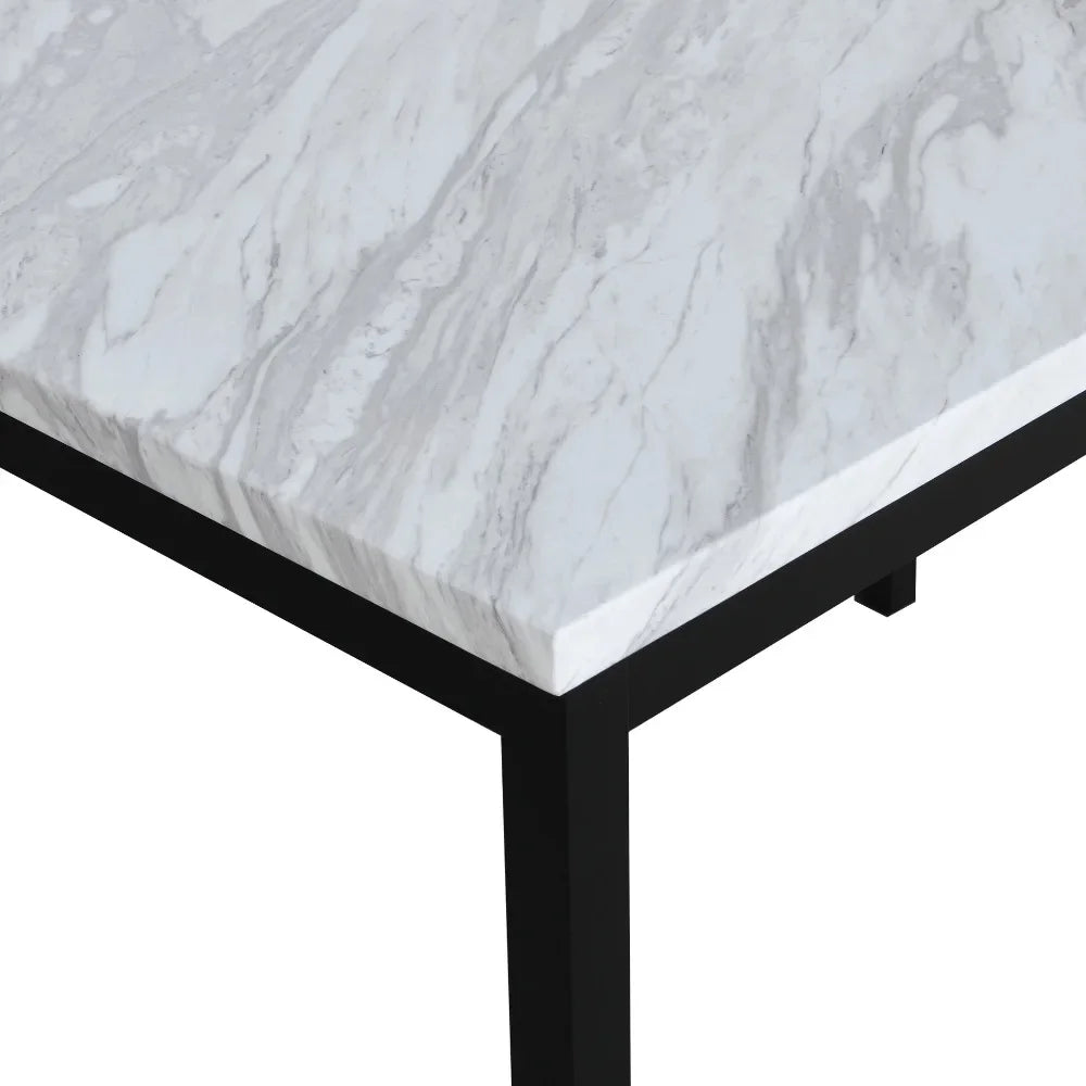 Faux Marble Dinner Table