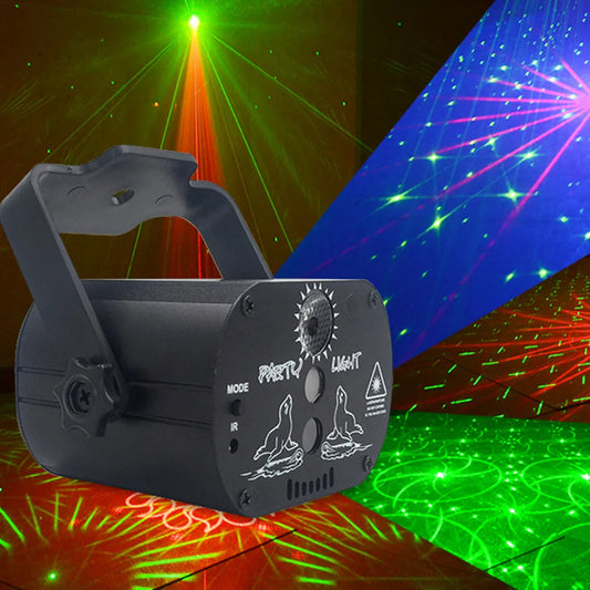 Rechargeable Party Strobe Laser Projector