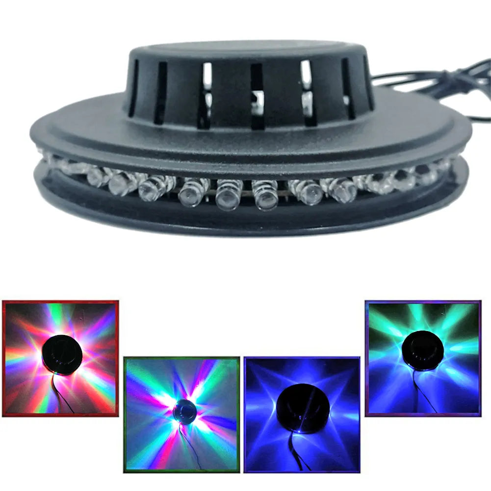 Sound Activated Rotating Disco Light