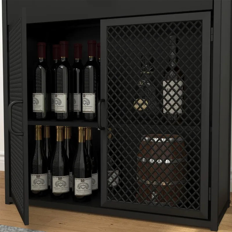 Beverage Cabinet with Storage Drawer